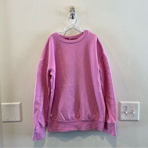 Childhoods boxy sweatshirt kids  size 10/11 in 100% cotton pink
